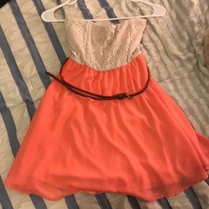 A’gaci Medium Strapless mini dress